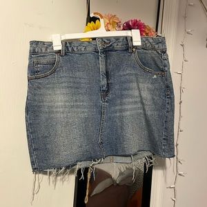 Wild fable Jean mini skirt